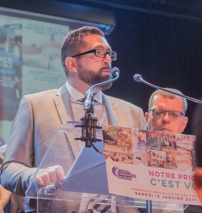 Extraits Du Discours Prononce Lors De La Ceremonie Des Voeux Du Maire Et De La Municipalite La Ville De Sainte Genevieve Des Bois