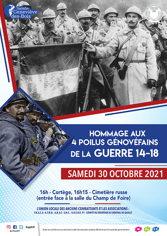 2021 10 11 hommage 4 poilus 30 octobre - AFFICHE