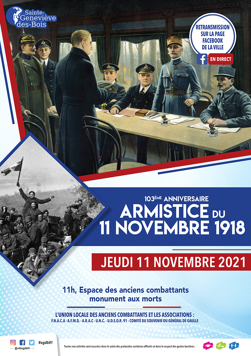 2021 10 21 Commémoration 11 novembre - AFFICHE