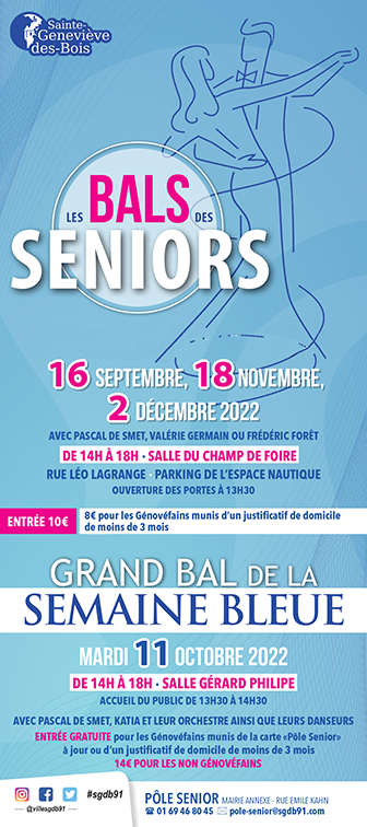 affiche bal des seniors -