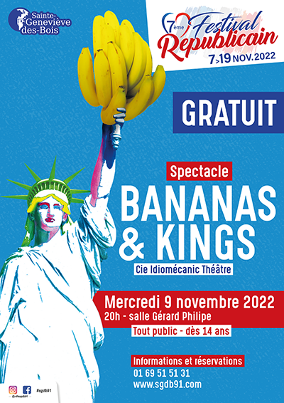 2022 10 18 festival republicain - banana king - affiche A3 md