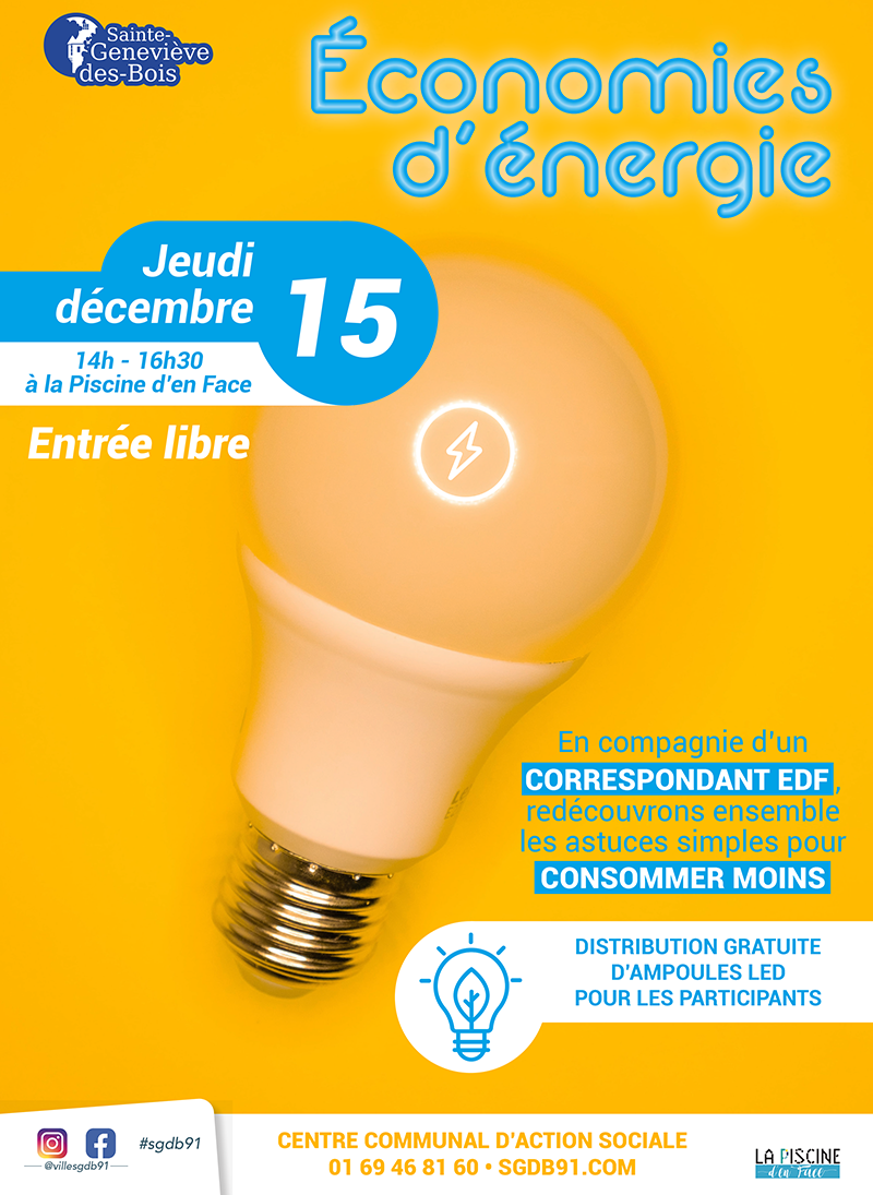 affiche Intervention Energie