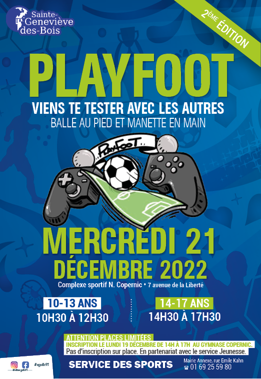 2022 12 05 PLAYFOOT Tournoi foot salle et ps4 - flyers A5