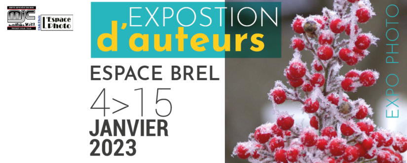 2022 12 08 Exposition photos d'auteur - WEB bann