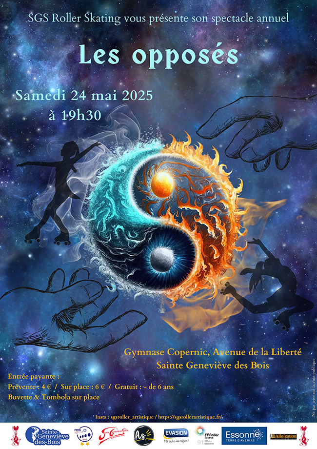 affiche Gala Roller Skating 2025