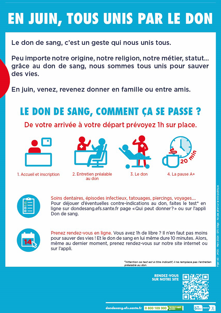 affiche don du sang