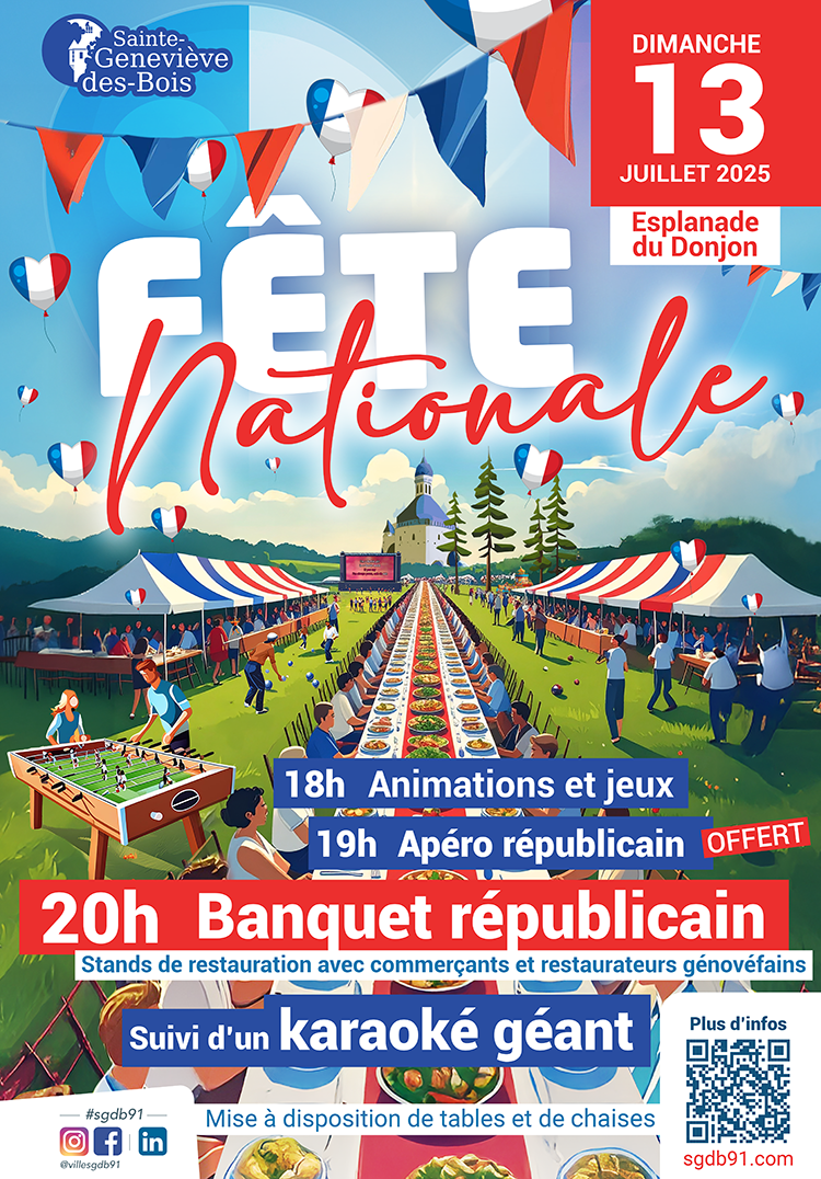 affiche fête national