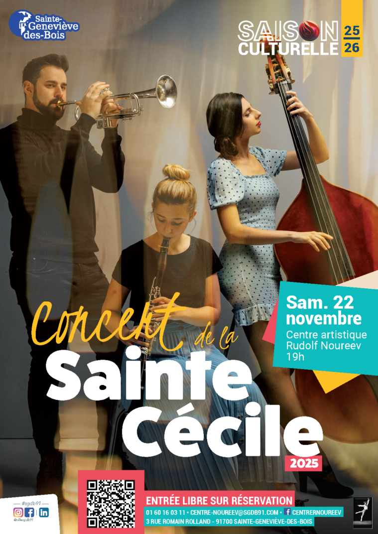 Concert Ste Cecile - affiche A3