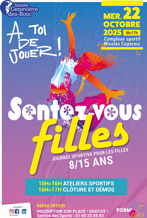 affiche SENTEZ-VOUS FILLES