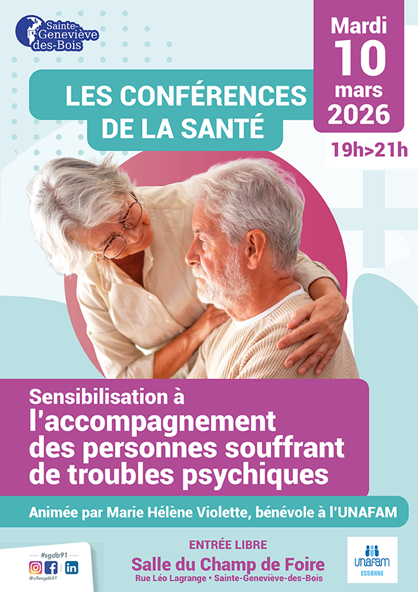 2026 01 27 Conférence Santé accompagnement - affiche A4
