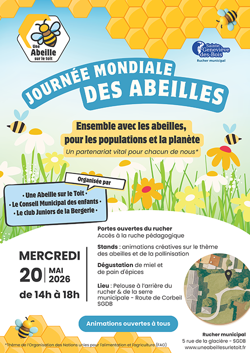 affiche abeilles