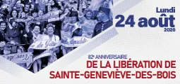 82e anniversaire de la libération de Sainte-Geneviève-des-Bois